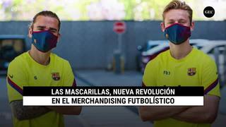 Las mascarillas, nueva revolución en el merchandising futbolístico
