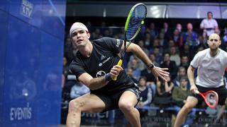 Diego Elías pasó a semifinales del Gillenmarkets Canary Wharf Classic 2022 de squash