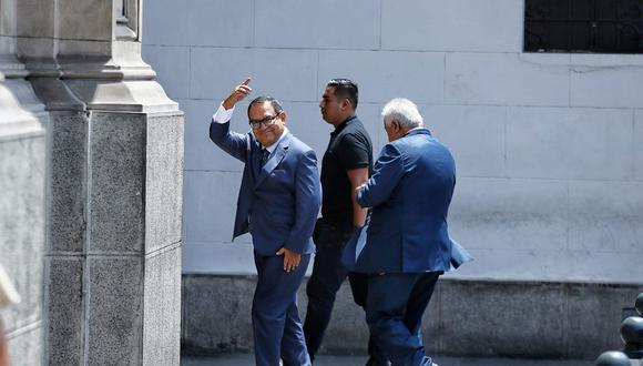 Alberto Otárola acude a Palacio de Gobierno. (Foto: Giancarlo Ávila / @photo.gec)