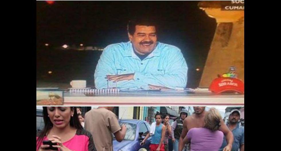 Nicolás Maduro se ríe y genera ola de críticas. (Foto: Elheraldo.hn)