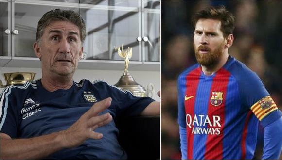 Bauza y el futuro de Messi: "Dónde esté, para mí será lo mismo"