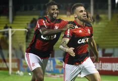 Flamengo no extrañó a Paolo Guerrero ni a Miguel Trauco y derrotó al Ponte Preta