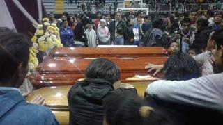 Amazonas: velan restos de escolares que murieron en accidente en Chachapoyas