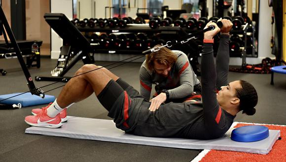 Virgil van Dijk sufrió una rotura de ligamentos en octubre de este año. (Foto: Liverpool FC)