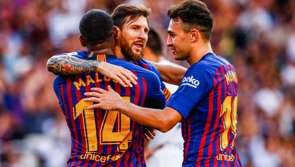 Barcelona alcanzó el primer título de la temporada ante Boca Juniors en el Camp Nou por el tradicional Trofeo Joan Gamper 2018. (Foto: Twitter)