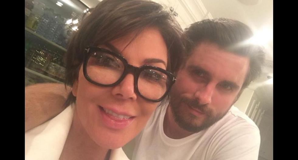Kris Jenner mantiene una buena relación con su yerno Scott Disick. (Foto: Instagram)