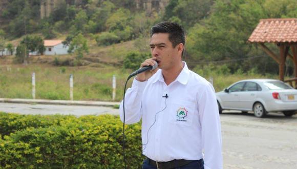 Ider Humberto Álvarez García, alcalde del municipio de Playa de Belén, en Catatumbo, Norte de Santander, en Colombia. (Foto de Colprensa)