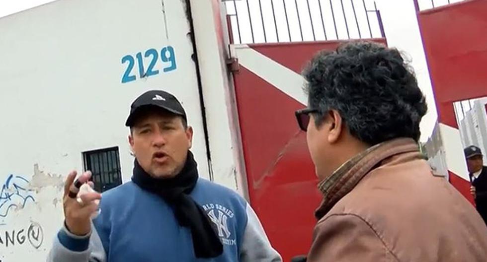 Christian del Mar agredió verbalmente a un periodista que lo encontró mal estacionado. La reacción del exarquero de Alianza Lima fue lamentable. (Foto: Captura)