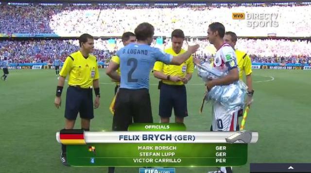 Uruguay vs. Costa Rica: peruano Carrillo es el cuarto árbitro - 1