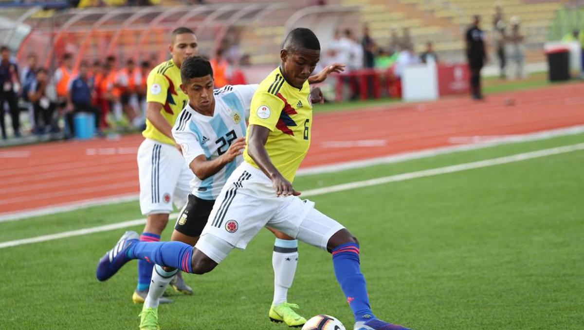 Argentina vs. Colombia EN VIVO ONLINE vía Movistar Deportes: Empatan 0-0 por el Sudamericano Sub 17. | Foto: @sub17Peru2019