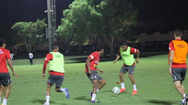 Selección completa segundo entrenamiento en Qatar a 40 grados  - 3