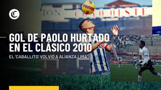 Alianza Lima: Revive el gol de Paolo Hurtado frente a Universitario de Deportes