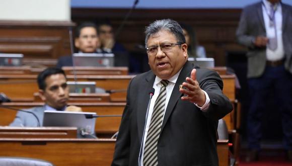 Jorge Flores Ancachi, congresista de Acción Popular, es investigado por presunta concusión. (Foto: Congreso)
