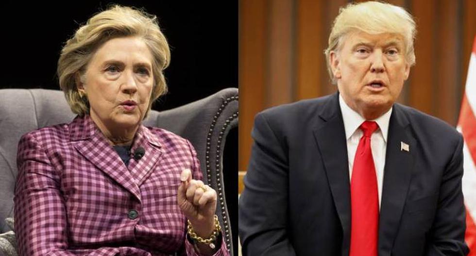 Hillary Clinton y Donald Trump chocan una vez más (Foto: EFE)