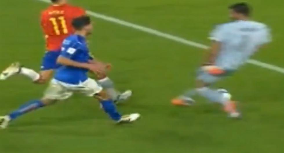 Vitolo pone 1-0 del Italia vs España tras grosero error de Gianluigi Buffon. (Foto: Captura)