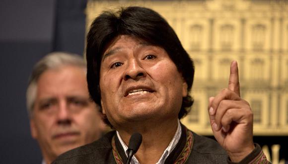 Evo Morales atacó a sus principales opositores en Bolivia y les exigió guiar al país luego de su renuncia. (Foto: AP)