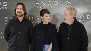 Ridley Scott y Christian Bale defienden elenco de "Exodus"