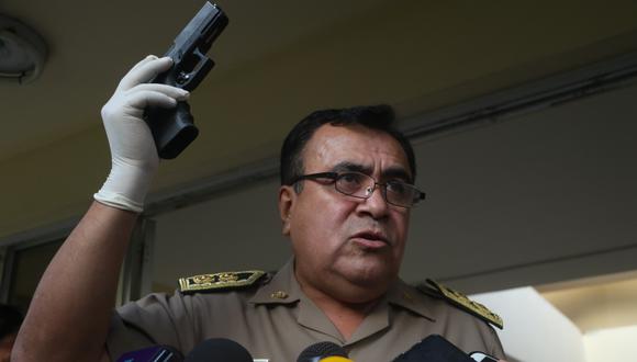 El general PNP Óscar William Gonzáles Rabanal deja la jefatura de la Tercera Macro Región Policial La Libertad desde este viernes 15 de noviembre (Foto: Johnny Aurazo).