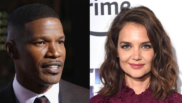 Katie Holmes y Jamie Foxx. Los rumores los unían hace un tiempo pero recién puede confirmarse. (Fotos: Agencias)