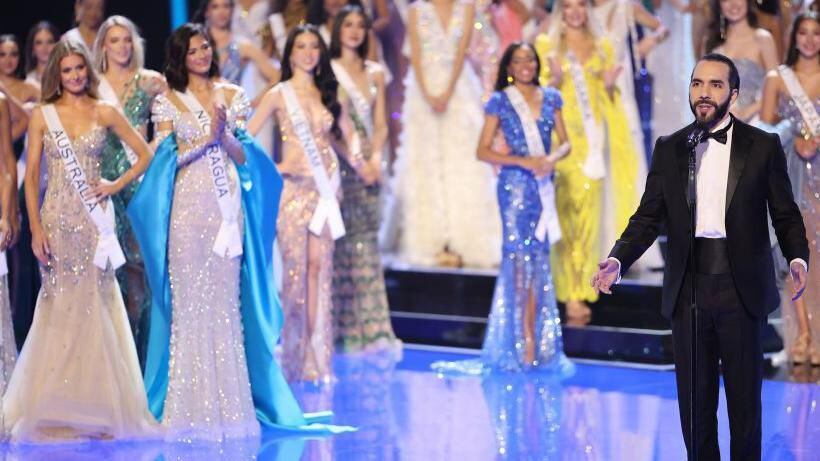 El Salvador hosted the Miss Universe gala last year.  (GET IMAGES).