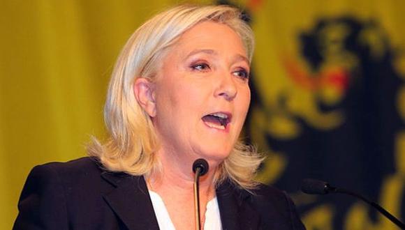 Marine Le Pen tuitea cruentas fotos del Estado Islámico