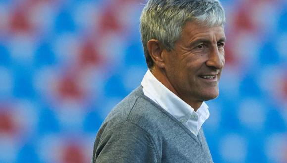 Quique Setién es el favorito de la directiva del Barcelona para asumir el cargo de entrenador del equipo. (Foto: Agencias)