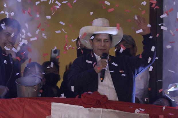 Pedro Castillo fue proclamado la noche de este lunes 19 de julio. (Foto: AP)