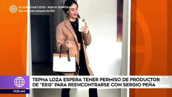 Tepha Loza quiere viajar nuevamente a visitar a Sergio Peña
