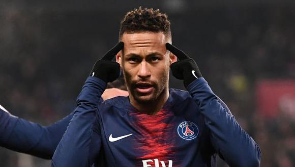 Neymar, de baja desde enero por una lesión en el pie, reapareció el pasado domingo para jugar 45 minutos en el triunfo del PSG frente al Mónaco por la Ligue 1. (Foto: AFP)