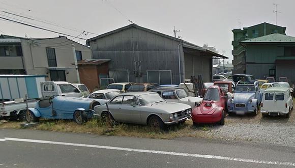 Un impresionante concesionario abandonado en Japón