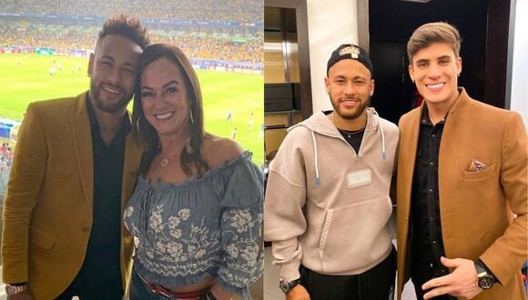 Madre de Neymar presenta a su nueva pareja sentimental. (Foto: @nadine.goncalves/@tiagoramoss)