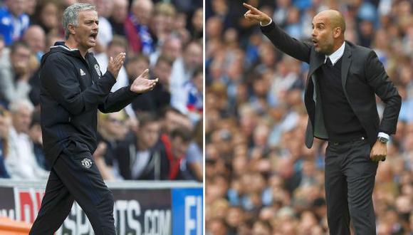 Mourinho vs. Guardiola: fecha y hora del clásico de Manchester