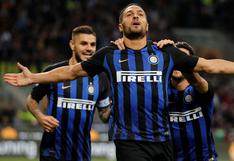 Inter de Milán venció 2-1 a la Fiorentina con gol de Mauro Icardi por la Serie A