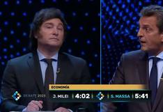 Debate presidencial 2023: Milei y Massa chocan con más ataques que propuestas a una semana de la segunda vuelta