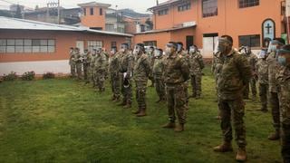 Coronavirus en Perú: militares fabricaron 1.100 protectores faciales