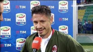 Lapadula: ¿Qué dijo tras anotar su primer gol en la Serie A?