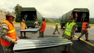 Cajamarca: damnificados por lluvias recibieron más de 4 toneladas de ayuda humanitaria