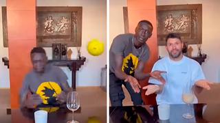 ‘Kun’ Agüero y khaby protagonizaron divertido video viral en redes