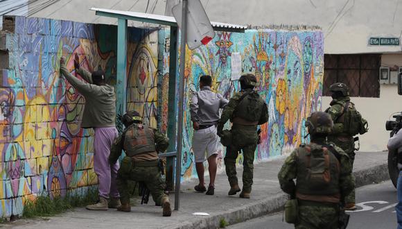 Ecuador declaró el conflicto armado interno para enfrentar a las organizaciones criminales que han sido catalogadas de terroristas. (Foto: EFE/José Jácome)