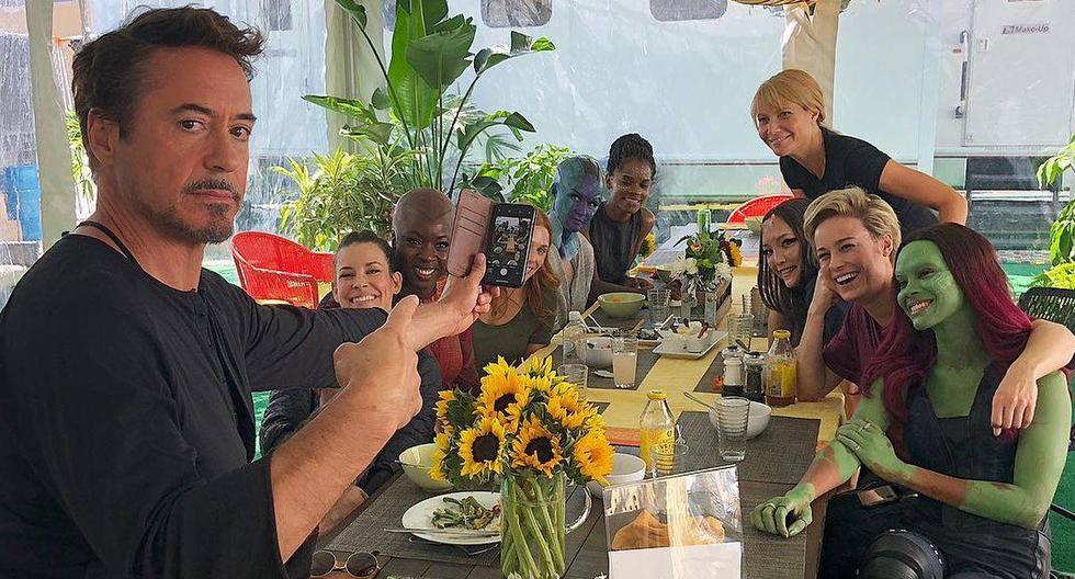"Avengers: Endgame": Robert Downey Jr. agasajó con un almuerzo a las "mujeres poderosas" del MCU. (Foto: @robertdowneyjr)