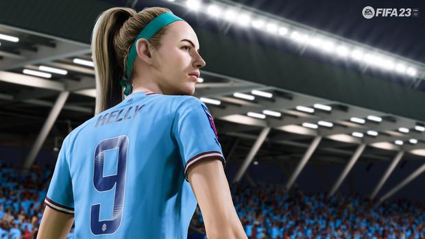 Chloe Kelly, delantera del Manchester City, en FIFA 23