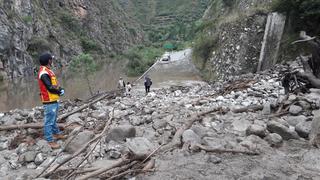 Apurímac: huaico mantiene bloqueado el paso de la vía Panamericana entre Abancay y Lima
