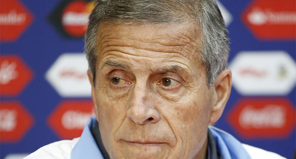 Óscar Tábarez ya vive el partido con la selección chilena. (Foto: Getty Images)