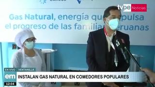BonoGas: mil comedores populares serán abastecidos con gas natural