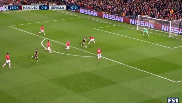 Manchester United vs. Sevilla: mira el golazo de Ben Yedder | VIDEO