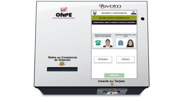 ONPE permite practicar el voto electrónico vía web - 3