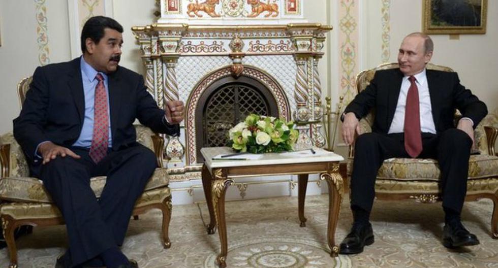 Nicolás Maduro y Vladimir Putin. (Foto: the Presidential Press and Information Office)