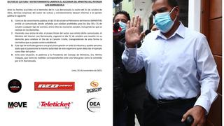 Luis Barranzuela: Promotoras de eventos critican al ministro por realizar una “reunión” en su domicilio