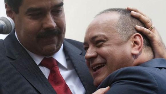 Maduro dio su respaldo a Cabello tras acusación de narcotráfico
