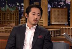 The Walking Dead: Steven Yeun escapó hasta de su familia para no hablar de Glenn